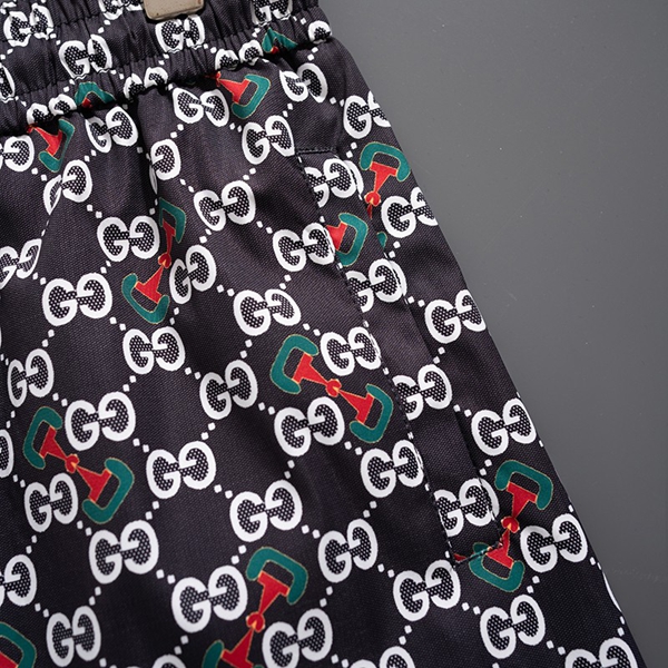 ブランドハーフパンツ素材ディテール